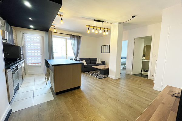 Appartement meublé refait à neuf