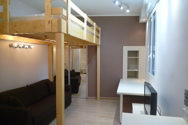 Studio refait à neuf vue 2