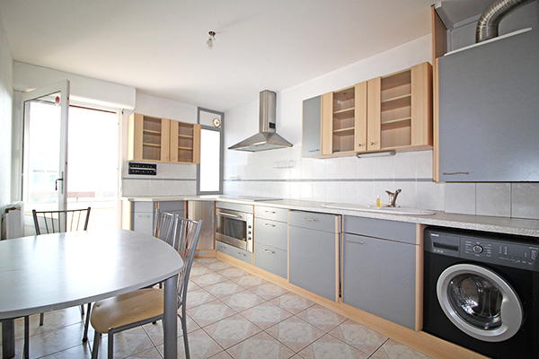 Appartement 4 pièces traversant