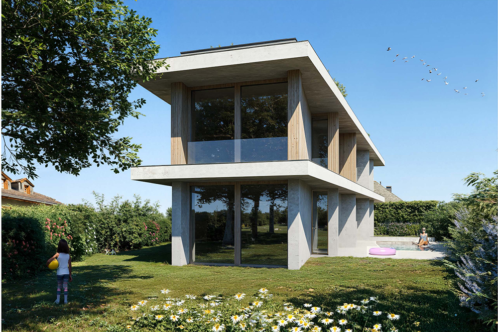 Superbe projet de villa neuve vue 3