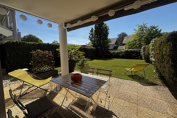 Bel appartement 3 pièces duplex avec jardin