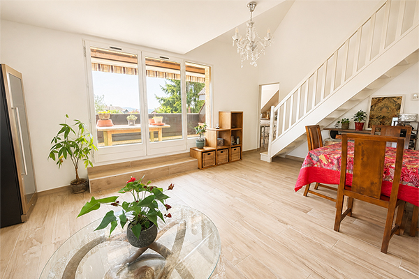 Appartement 3 pièces avec très belle vue dégagée vue 2