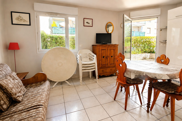 Studio avec terrasse vue 3